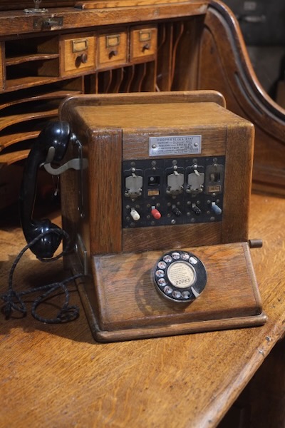 telephone ancienne centrale telephonique vintage tableau pour reseau BC 1950 